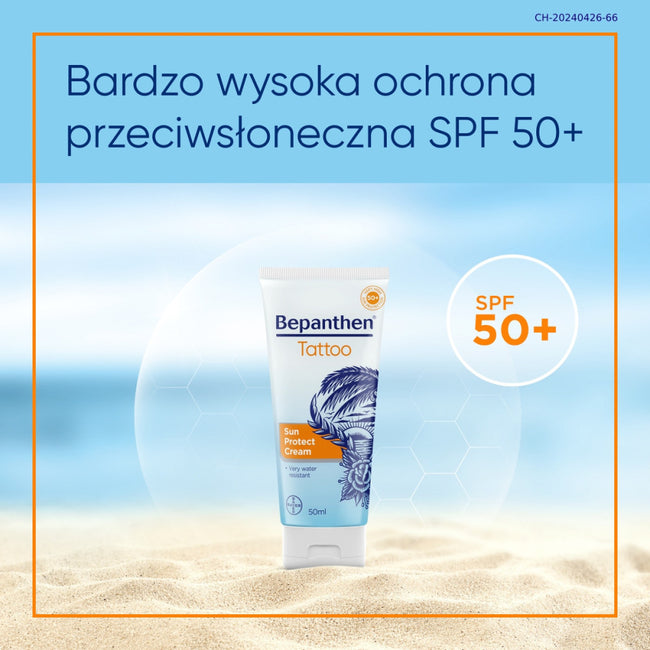 Bepanthen Tattoo krem przeciwsłoneczny 50ml