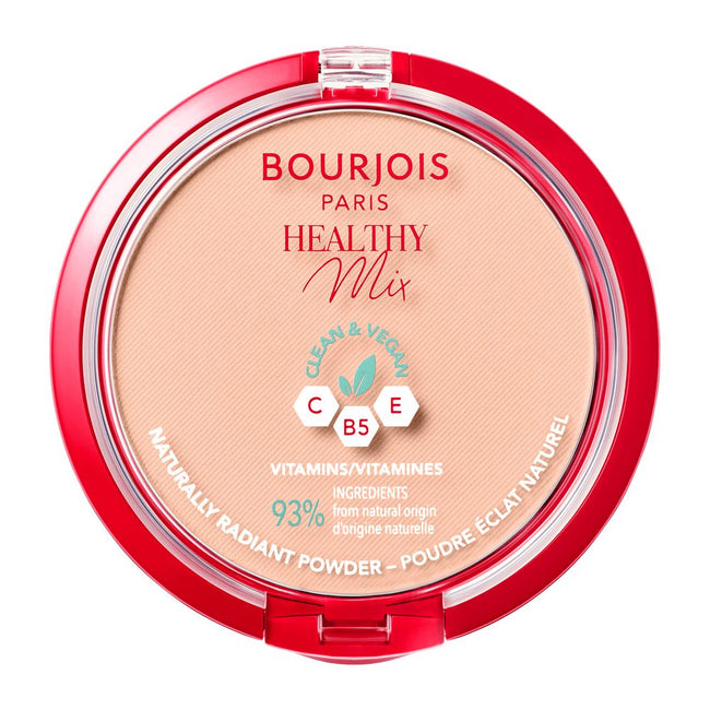 Bourjois Healthy Mix Clean wegański puder matujący