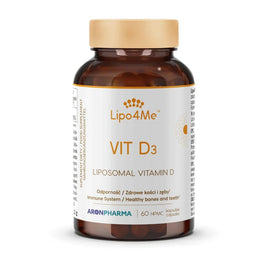 AronPharma Lipo4Me Vit. D liposomalna witamina D suplement diety 60 kapsułek