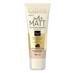 Eveline Cosmetics Satin Matt Foundation matujący podkład do twarzy