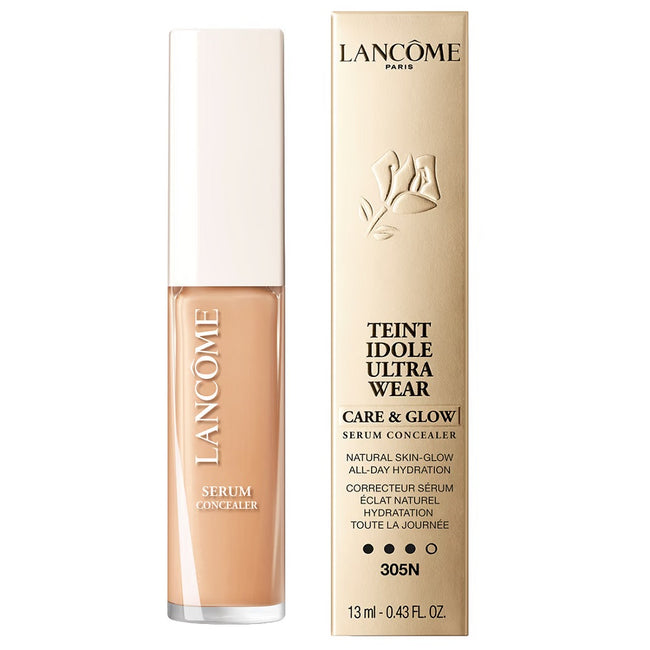 Lancome Teint Idole Ultra Wear Care & Glow rozświetlający korektor w płynie