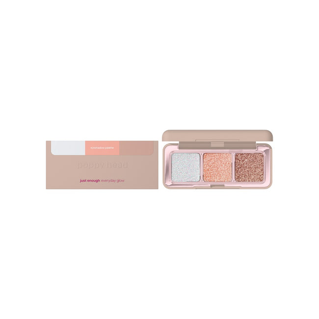 Poppy Head Just Enough Everyday Glow paleta cieni do powiek