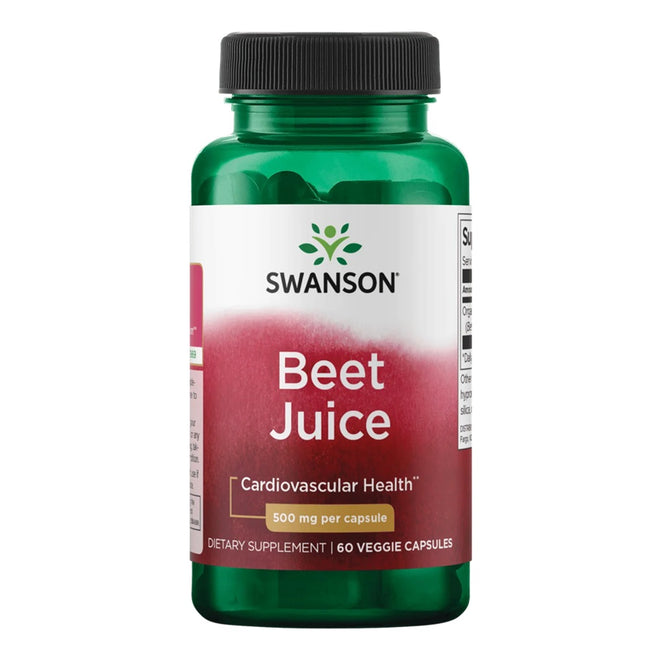 Swanson Beet Juice sok z buraków suplement 60 kapsułek