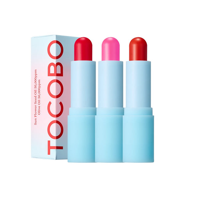 TOCOBO Glass Tinted Lip Balm koloryzujący balsam do ust 013 Tangerine Red 3.5g