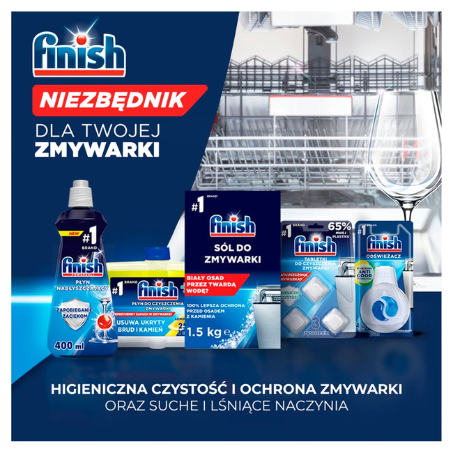 Finish Ultimate Plus Fresh kapsułki do mycia naczyń w zmywarce 45szt
