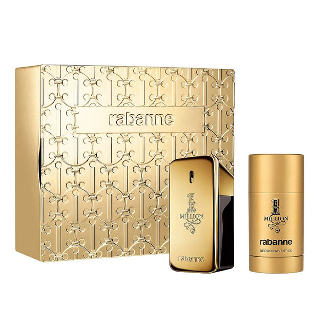 Paco Rabanne 1 Million zestaw woda toaletowa spray 50ml + dezodorant sztyft 75ml