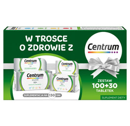 Centrum Silver 50+ multiwitaminy suplement diety 100 + 30 tabletek