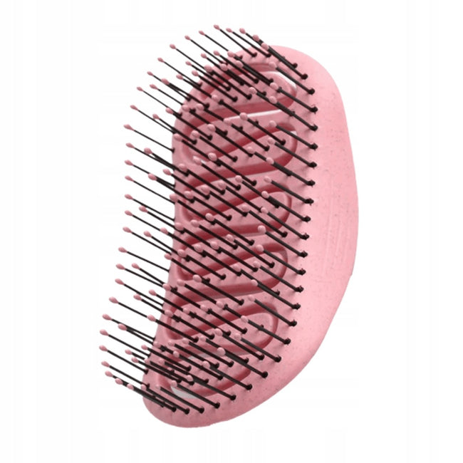 Glov Smooth Glide szczotka do rozczesywania włosów ze słomy pszenicznej Pink