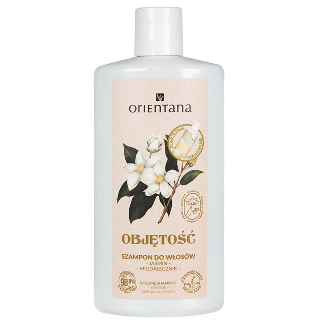 ORIENTANA Ajurwedyjski szampon do włosów Jaśmin i Migdałecznik 210ml