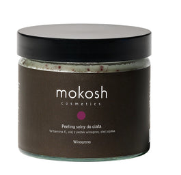 Mokosh Peeling solny do ciała Winogrono 300g