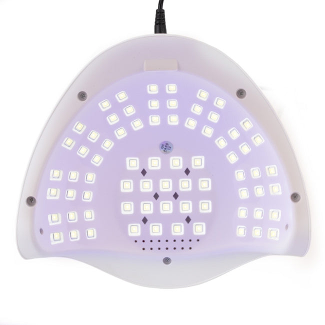 GNB-LAB Lampa do paznokci UV/LED 258W do lakierów hybrydowych żeli i akrylożeli X19 MAX Biała