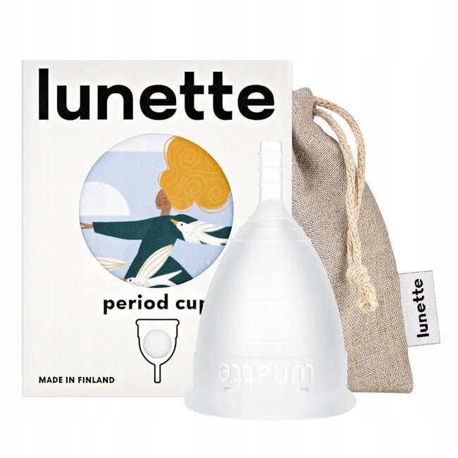 Lunette Period Cup kubeczek menstruacyjny Bezbarwny rozmiar 1