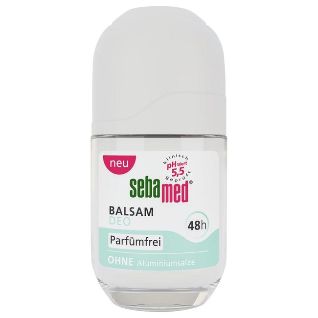 Sebamed Balsam Deodorant Without Perfume Roll-On bezzapachowy dezodorant w kulce