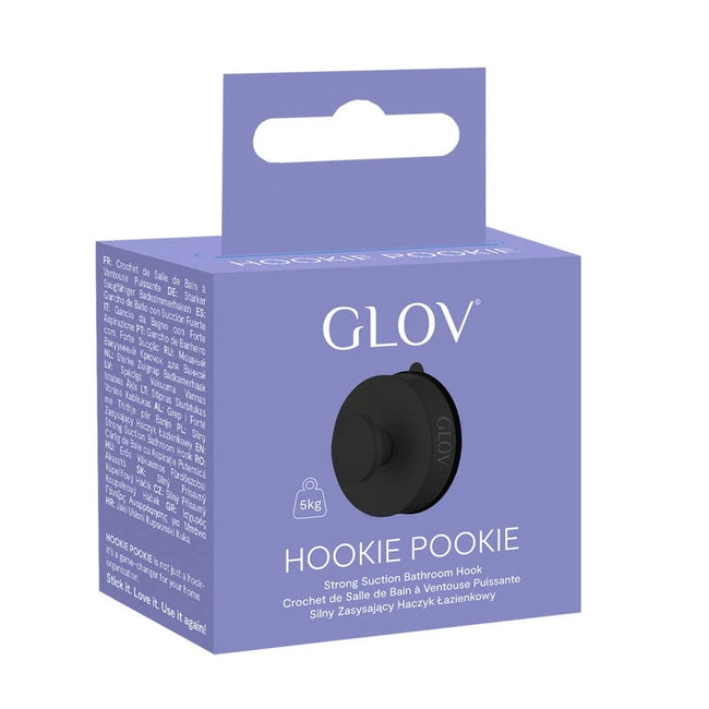 Glov Hookie Pookie silny zasysający haczyk łazienkowy Black