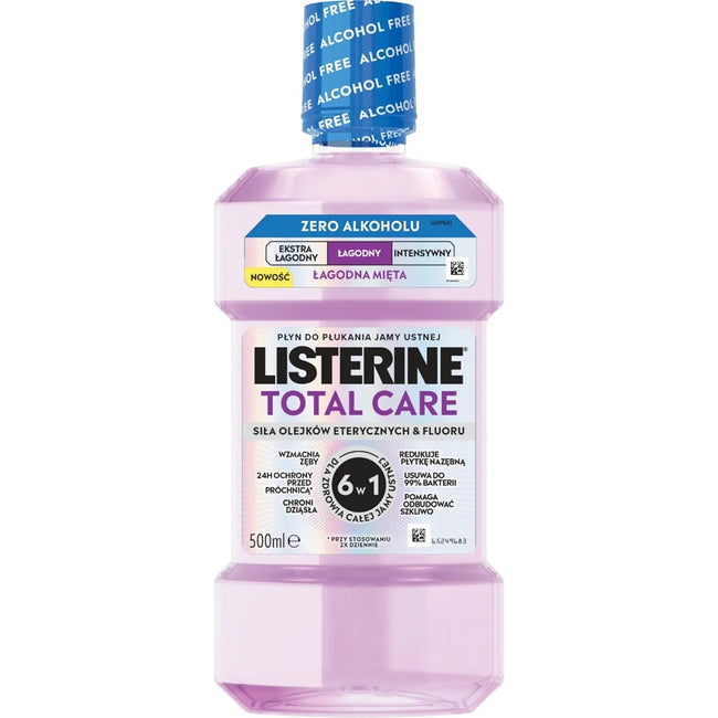 Listerine Total Care łagodny płyn do płukania jamy ustnej 500ml