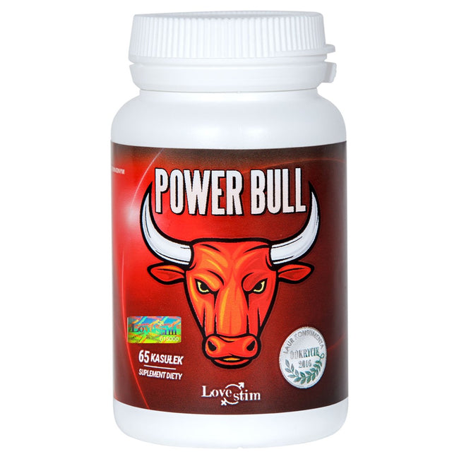 Love Stim Power Bull suplement diety na erekcję 65 kapsułek