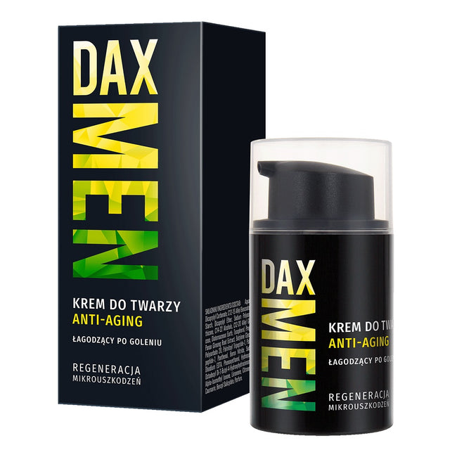 Dax Men Krem do twarzy anti-aging łagodzący po goleniu