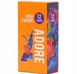Adore Mixed Flavours prezerwatywy smakowe 12szt.