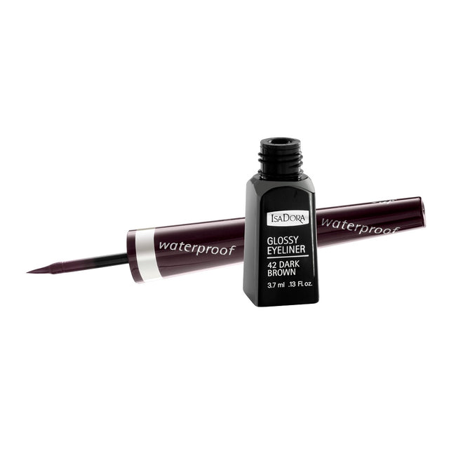 Isadora Glossy Eyeliner wodoodporny eyeliner w płynie