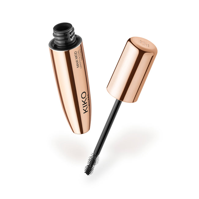 KIKO Milano Maxi Mod Length & Curl Mascara tusz do rzęs wydłużający i podkręcający z mini szczoteczką 12ml