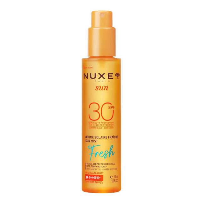 Nuxe Sun odświeżająca mgiełka do twarzy i ciała SPF30 150ml