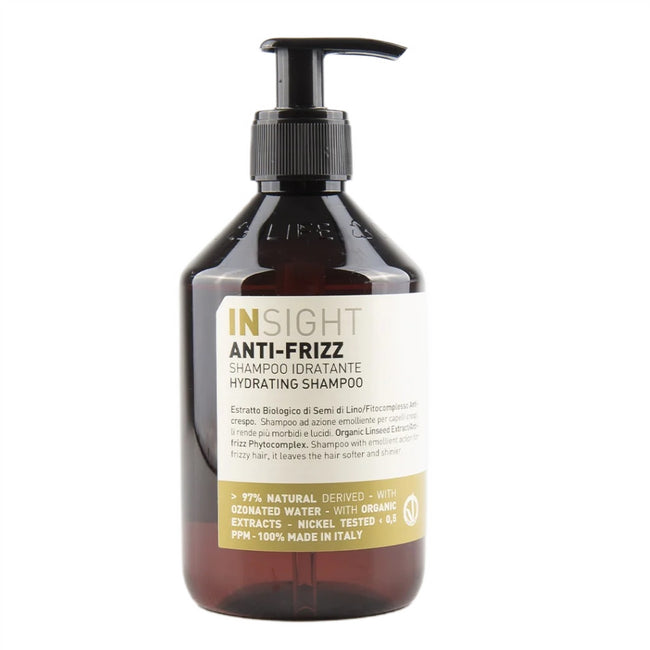 INSIGHT Anti-Frizz szampon zapobiegający puszeniu się włosów 400ml