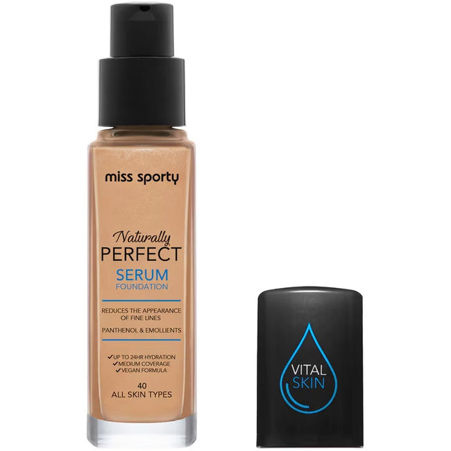 Miss Sporty Naturally Perfect nawilżający podkład serum