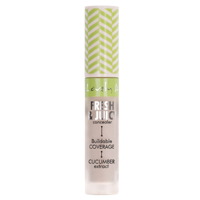 Lovely Fresh & Juicy Concealer rozświetlający korektor do twarzy z ekstraktem z ogórka
