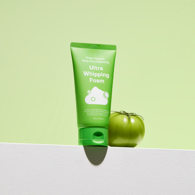 Sungboon Editor Green Tomato Deep Pore Cleansing Ultra Whipping Foam pianka do mycia twarzy oczyszczająca pory 120g