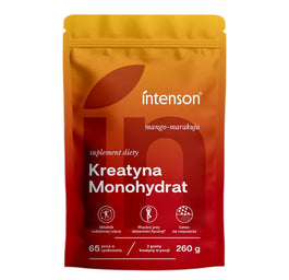 Intenson Kreatyna Monohydrat suplement diety Mango-Marakuja 260g