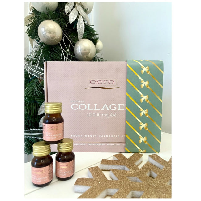Cero Premium Collagen 10 000 mg fish suplement diety w formie shotów 30x30ml