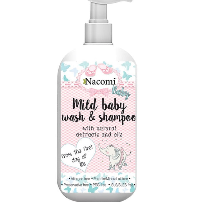 Nacomi Baby emulsja do mycia dla dzieci 400ml