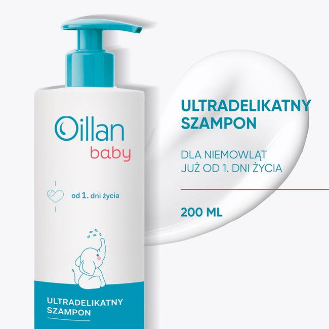Oillan Baby ultradelikatny szampon 200ml