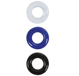 B-Series Lyla Cock Ring Set-color pierścienie erekcyjne