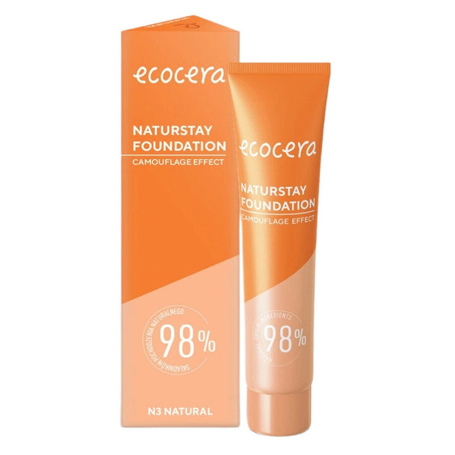 Ecocera Naturstay Foundation naturalny podkład kryjący