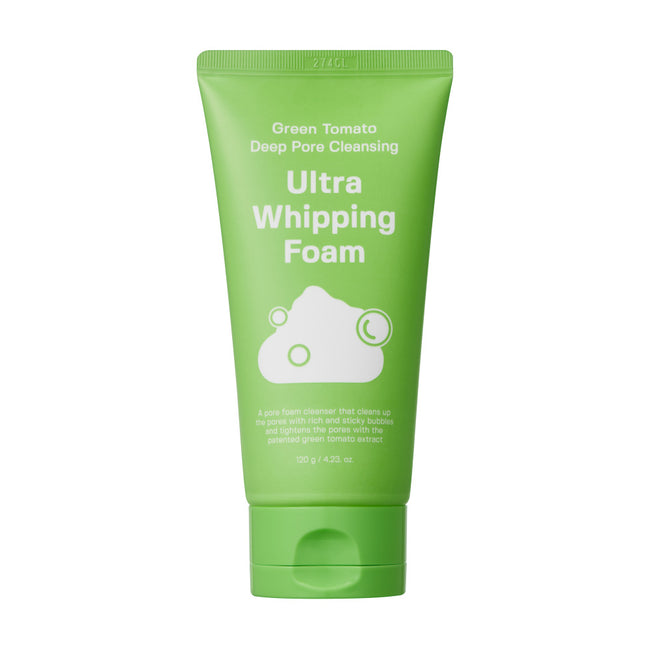 Sungboon Editor Green Tomato Deep Pore Cleansing Ultra Whipping Foam pianka do mycia twarzy oczyszczająca pory 120g