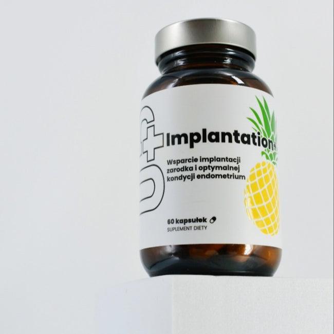 UP Health Pharma Implantation+ UP Nowe Życie implantacja zarodka suplement diety 60 kapsułek