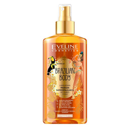 Eveline Cosmetics Brazilian Body luksusowa mgiełka samoopalająca do twarzy i ciała 5w1 150ml