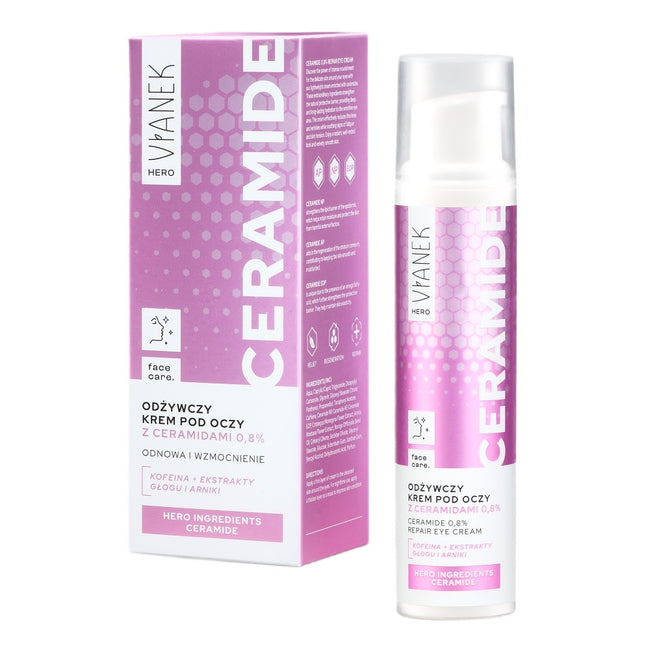 VIANEK Hero odżywczy krem pod oczy z ceramidami 15ml