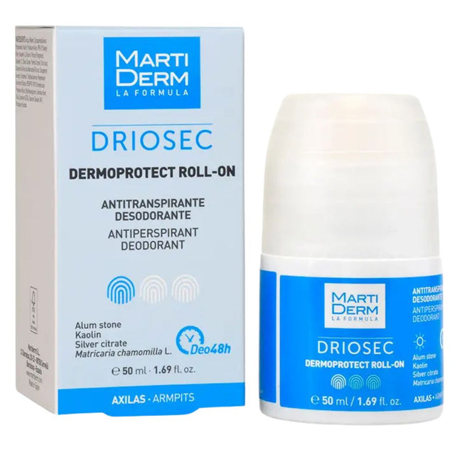 Martiderm Driosec Dermoprotect Roll-On antyperspirant w kulce 50ml