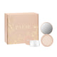 Paese Puff Cloud zestaw sypki puder pod oczy 5.3g + puder prasowany 7g