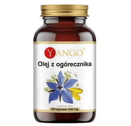Yango Olej z ogórecznika suplement diety 60 kapsułek