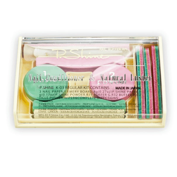 NeoNail Manicure Japoński zestaw P.Shine 9szt