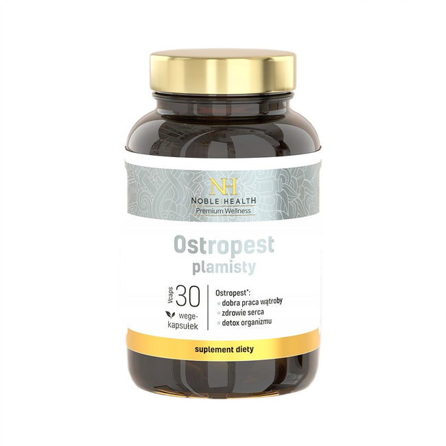 Noble Health Ostropest Plamisty suplement diety 30 kapsułek