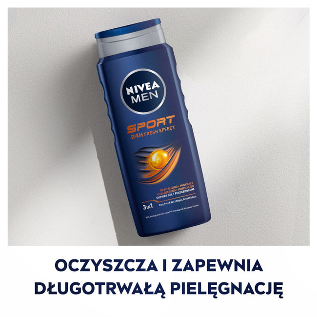 Nivea Men Sport żel pod prysznic 500ml