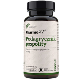 Pharmovit Podagrycznik pospolity suplement diety 90 kapsułek