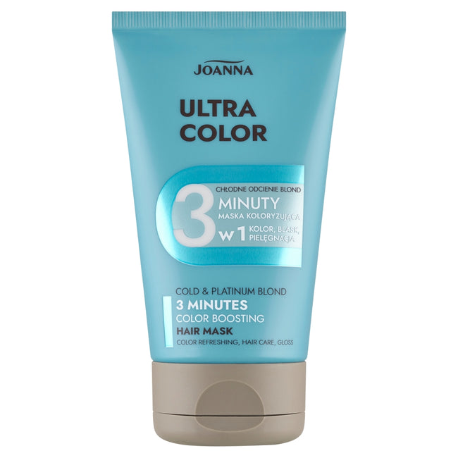 Joanna Ultra Color maska koloryzująca chłodne odcienie blond 100g