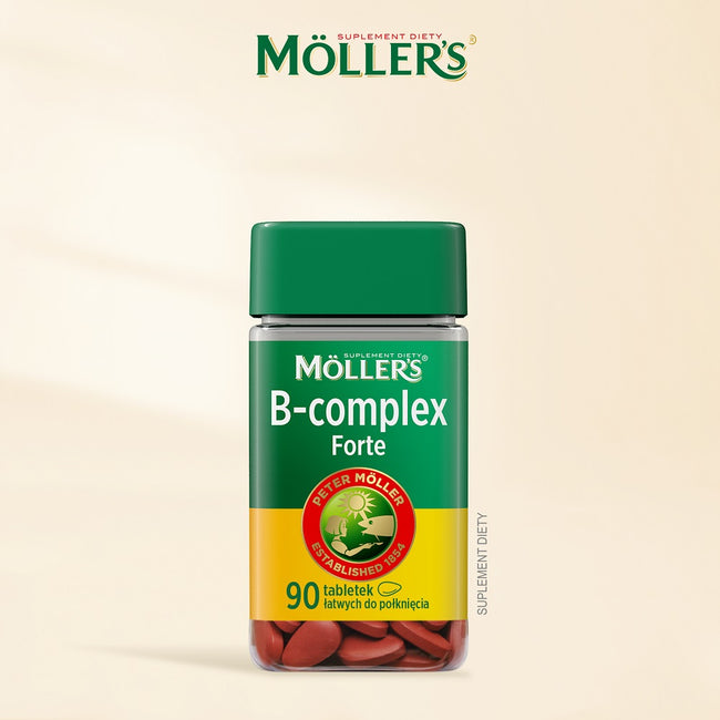 Möller's B-complex Forte suplement diety 90 tabletek