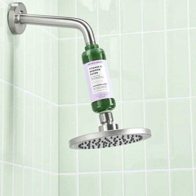 VOESH Vitamin C Shower Filter filtr prysznicowy z witaminą C do ciała i skóry głowy Lavender Land 70g