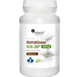 Aliness Nattokinase NSK-SD® 100 mg suplement diety 60 kapsułek